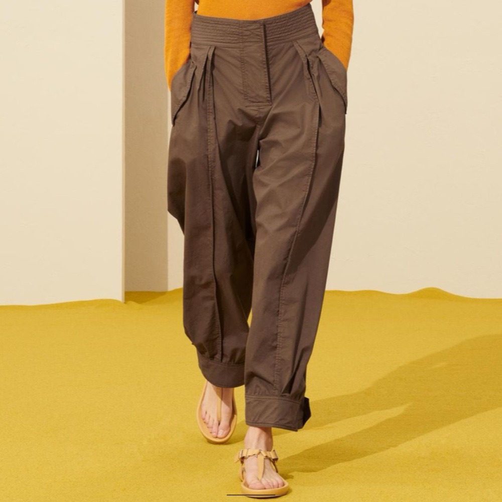 Zara pleated pants strgs 12